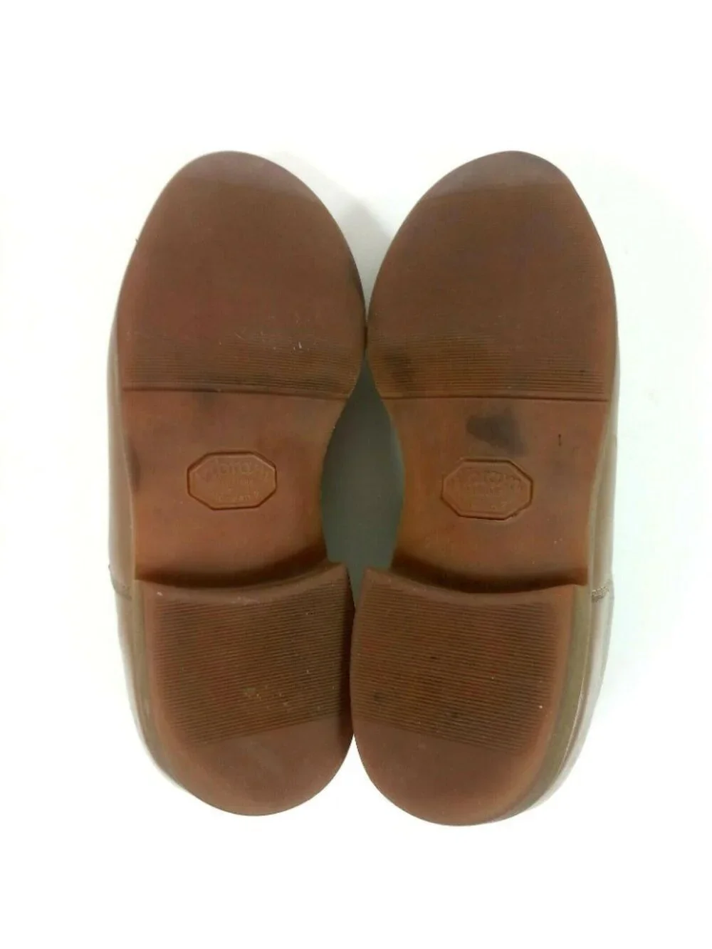 Dexter Vintage Leather Oxford Shoes Mens 8WW Brown Made In USA Career Work
